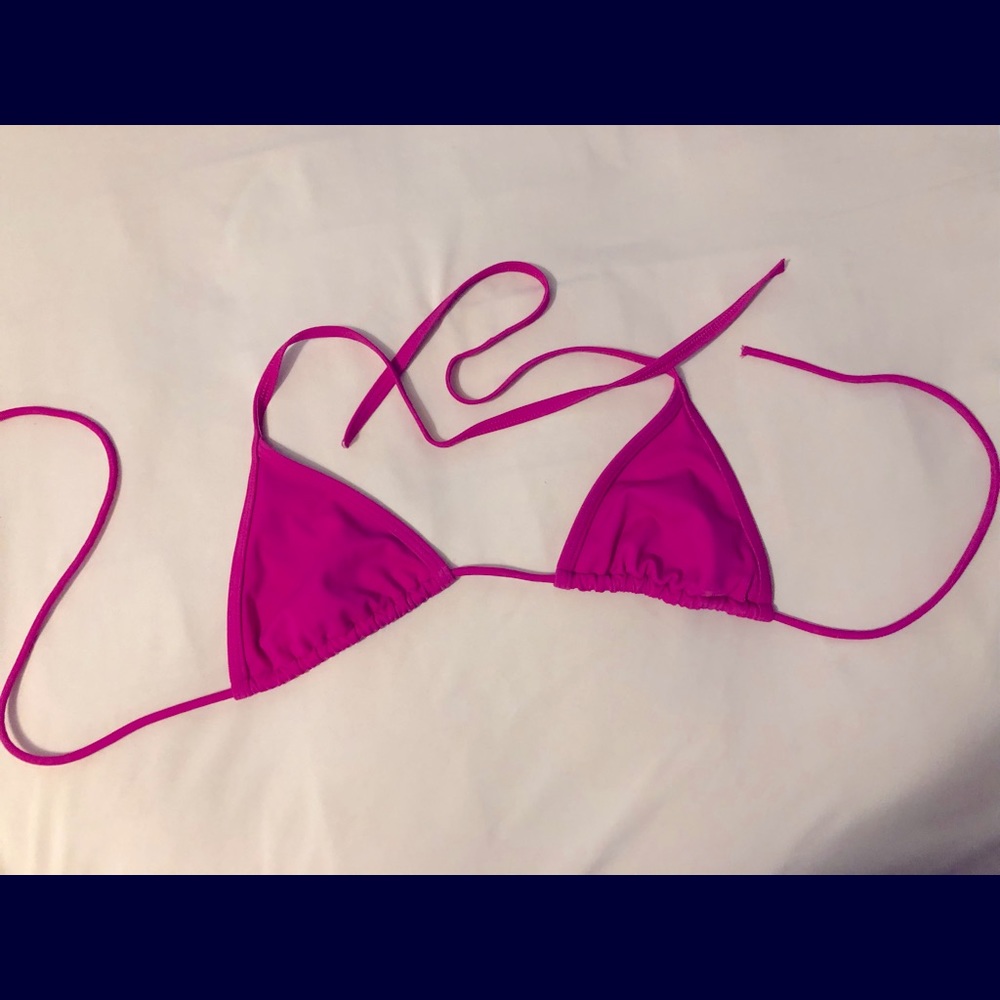 Victoria’s Secret VS XS Pink String Bikini Top